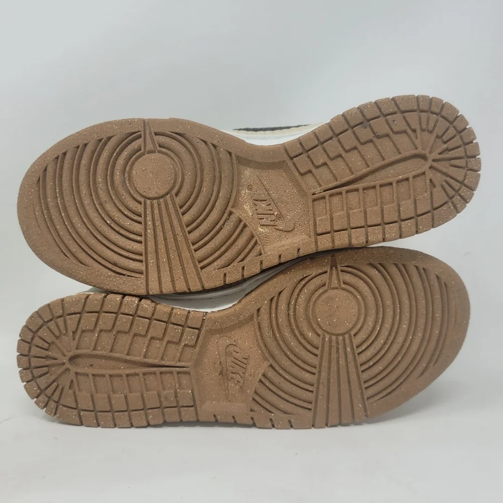 Nike Dunk High LX Next Nature Toasty Womens 6 Summit White Black Green Sneakers - Picture 10 of 16